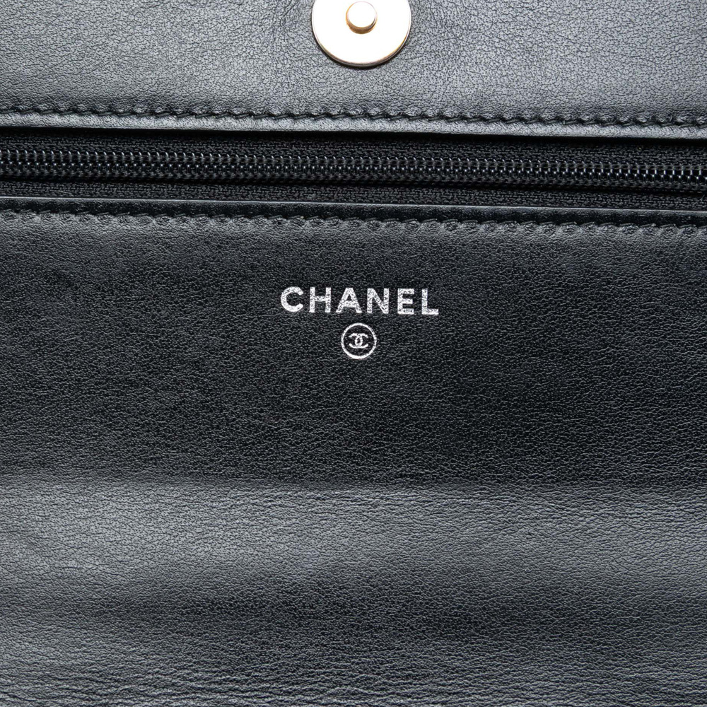 Pre-Loved Chanel Quilted Aged Calfskin Gabrielle Wallet On Chain - Picture 5 of 8